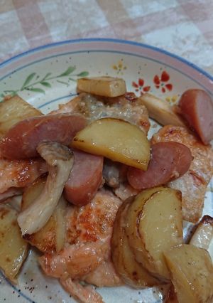 鮭とじゃがいものマヨネーズ炒め-レシピのメイン写真
