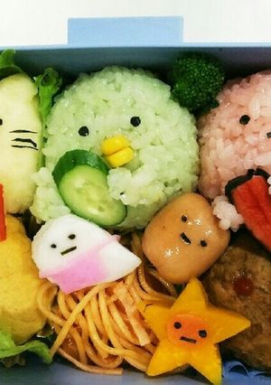 すみっコぐらし弁当③-レシピのメイン写真