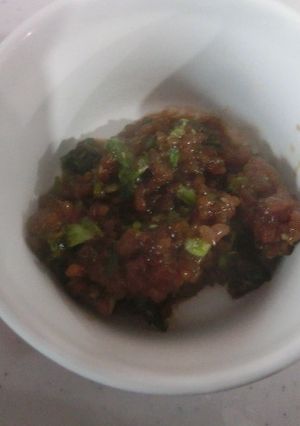 ふきのとうの醤油麹炒め-レシピのメイン写真