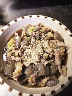 豚肉とこんにゃくのピリ辛炒め-レシピのメイン写真
