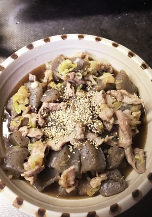 豚肉とこんにゃくのピリ辛炒め-レシピのメイン写真