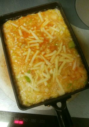 【酒の肴】ねぎ卵焼き-レシピのメイン写真