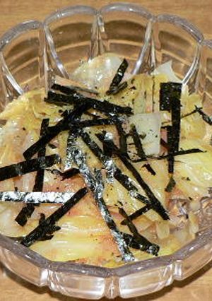 キャベツと生タラコの和えもの-レシピのメイン写真