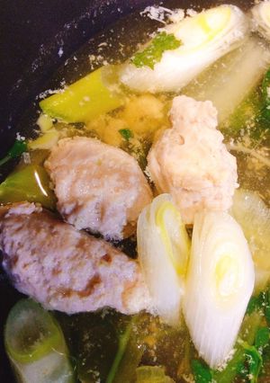 簡単！節約！つくね鍋-レシピのメイン写真