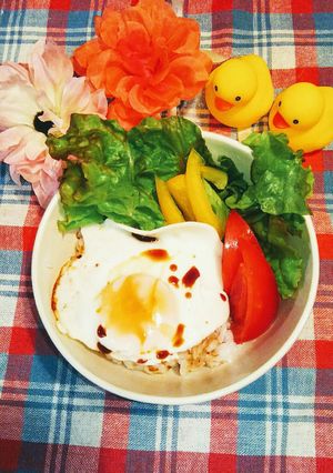 余ったチャーシューのタレで目玉焼き丼-レシピのメイン写真
