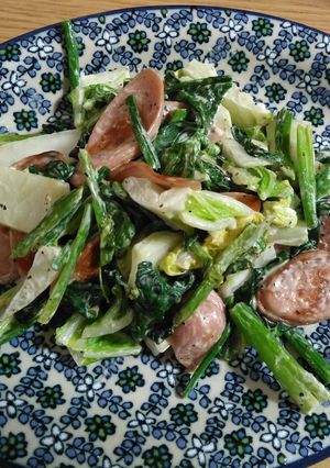 簡単☆魚肉ソーセージのマヨ野菜炒め-レシピのメイン写真