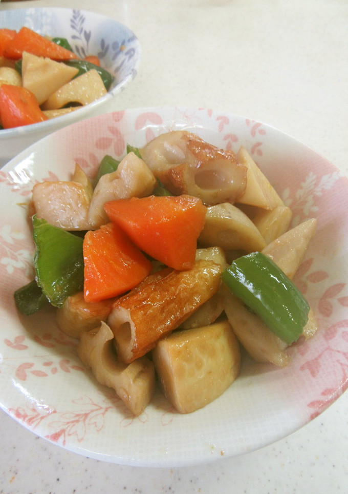 野菜とちくわの炒め煮-レシピのメイン写真