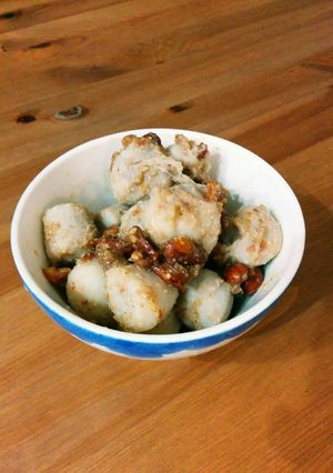 里芋のピーナッツ味噌和え-レシピのメイン写真