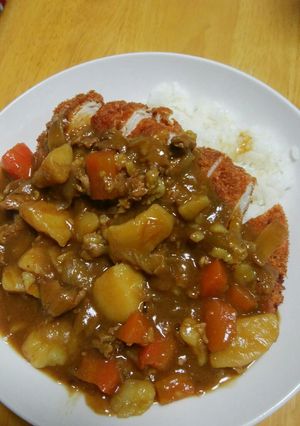 簡単♬チキンカツカレー♡-レシピのメイン写真