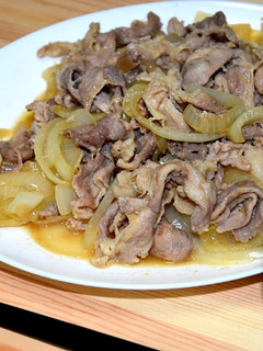玉ねぎだらけの豚こま生姜焼き-レシピのメイン写真