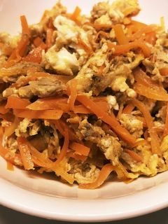 人参しりしり-レシピのメイン写真