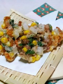 豚肉と大根、竹輪のかき揚げ☆-レシピのメイン写真