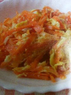 彩も鮮やか にんじんの卵とじ-レシピのメイン写真