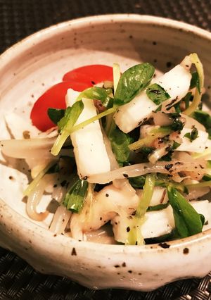 もやしと長いも・ささみの梅肉ゆかり和え-レシピのメイン写真