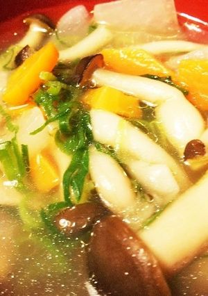 サッと作ったなんちゃって中華風スープ-レシピのメイン写真