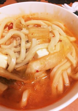 キムチゲうどん-レシピのメイン写真