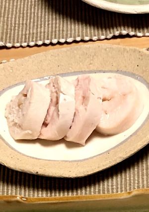 お出汁が効いてる！むね肉のしっとり鶏ハム-レシピのメイン写真