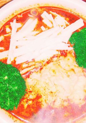 ツナチとろ辛麺-レシピのメイン写真