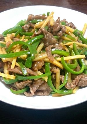 味付けは簡単分量ッ！『青椒肉絲』-レシピのメイン写真