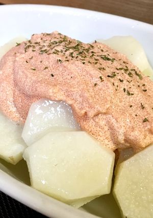 速攻レシピ山芋のタラモサラダ簡単-レシピのメイン写真