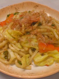 野菜でカンタン☆焼きうどん-レシピのメイン写真