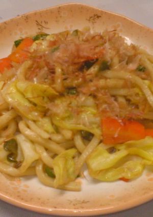 野菜でカンタン☆焼きうどん-レシピのメイン写真