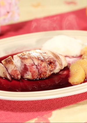 サラダチキンのオレンジソースがけ-レシピのメイン写真