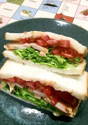 具沢山サンドイッチ-レシピのメイン写真