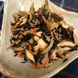 生姜たっぷりひじきの煮物(常備菜)