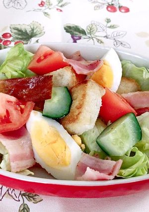 簡単 パンサラダ-レシピのメイン写真