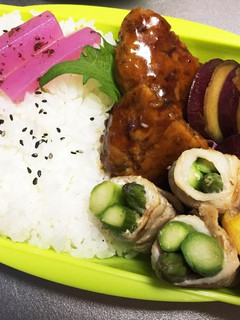 旦那弁当43♥ハンバーグ弁当!-レシピのメイン写真
