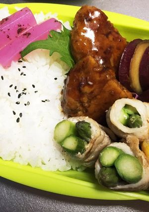 旦那弁当43♥ハンバーグ弁当！-レシピのメイン写真