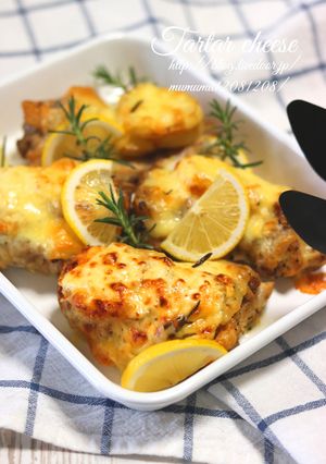 鶏肉とじゃがいものタルタルチーズ焼き。-レシピのメイン写真