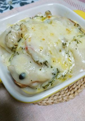 残ったシチューでパングラタン風-レシピのメイン写真