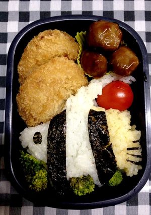 魚♫エンゼルフィッシュのデコお弁当-レシピのメイン写真