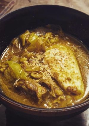 フレッシュモッツァレラと豚肉のカレー-レシピのメイン写真