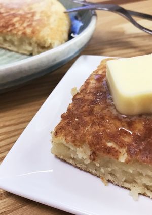 HMで＊木綿豆腐のヘルシーパンケーキ-レシピのメイン写真
