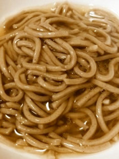 母親の介護食・嚥下食に餡かけお蕎麦-レシピのメイン写真