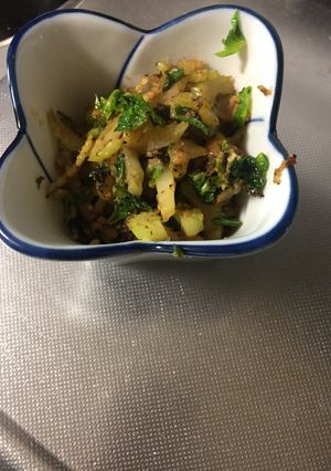 セロリとアンチョビの香味炒め！-レシピのメイン写真