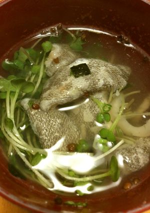 まるで料亭の味！真タラのお吸い物-レシピのメイン写真