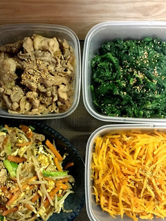 簡単ナムルほうれん草つくおき、弁当おかず-レシピのメイン写真