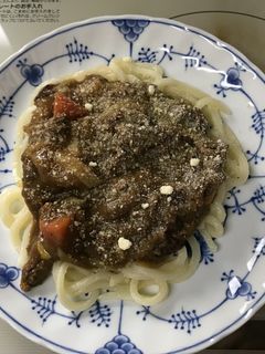 残り物リメイク☆簡単洋風焼きカレーうどん-レシピのメイン写真