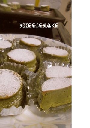 簡単～抹茶チーズケーキ♡-レシピのメイン写真