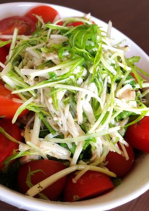 水菜サラダ-レシピのメイン写真