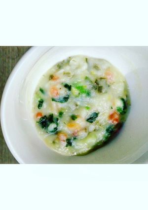 小麦粉無し【ホワイトシチュー】離乳食にも-レシピのメイン写真