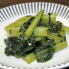 A picture of 小松菜の中華炒め.