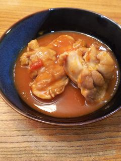 絶品・チキントマトシチューとソース-レシピのメイン写真