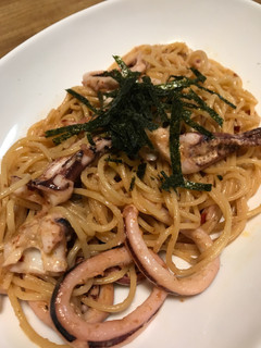 めんたいマヨチューブでイカ明太子パスタ★-レシピのメイン写真