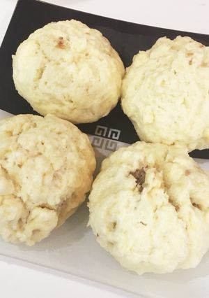 フライパンで作るふっくら肉まん-レシピのメイン写真