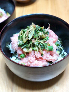 ネギトロ丼薬味のせ-レシピのメイン写真